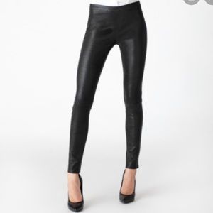 J Brand Leather Pants 